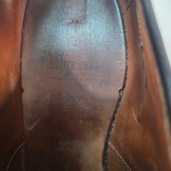 Allen Edmonds Delray Blucher Split Toe Dress Shoes Men\'s 10 main image 6